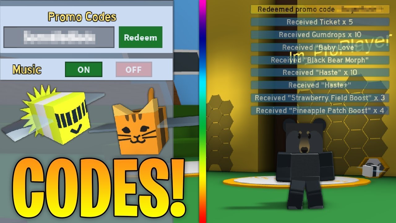 TOP 3 NEW CODES IN BEE SWARM SIMULATOR! (2018) 